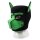 Kinky Puppy neoprene mask Dog On Black-Green