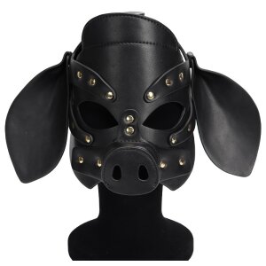 Kinky Puppy Pig Grox Mask Black
