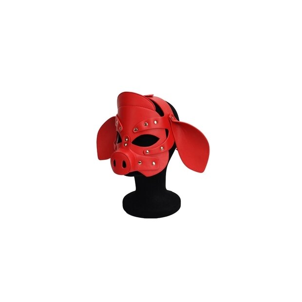 Kinky Puppy Pig Grox Mask Red