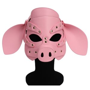 Kinky Puppy Pink Pig Grox Mask