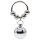 MenSteel Metal Ring with 1 Weight Hanger Ball L 90g