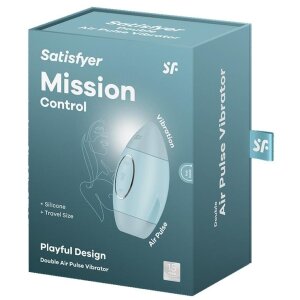 Satisfyer Mission Control Blue clitoral stimulator
