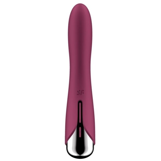 Satisfyer Point G Spinning Vibe 1 Vibrator - 11 x 3cm Raspberry