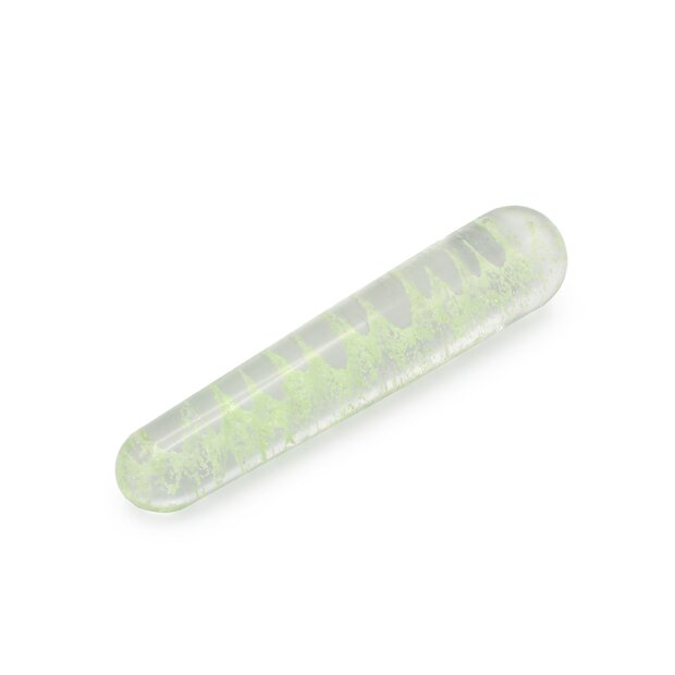 Kiotos Glass Dildo Curve Glow in the Dark 15 cm