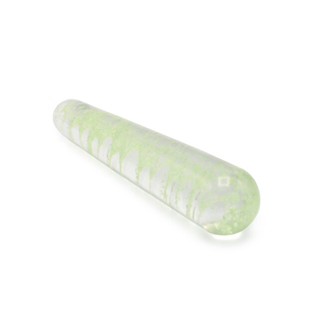 Kiotos Glass Dildo Curve Glow in the Dark 15 cm