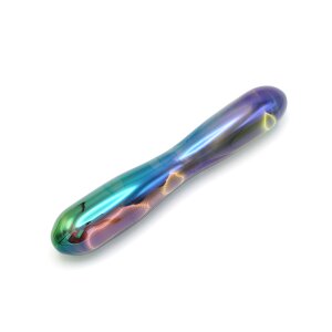 Kiotos Glass Dildo Smooth Rainbow 17 cm