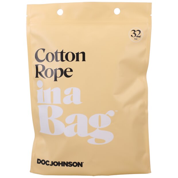 Doc Johnson Cotton Rope 32 ft Black