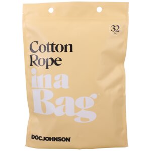 Doc Johnson Cotton Rope 32 ft Black