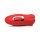 XR Brands Kiss and Tell Silicone Kissing and Vibrating Clitoral Stimulator Red