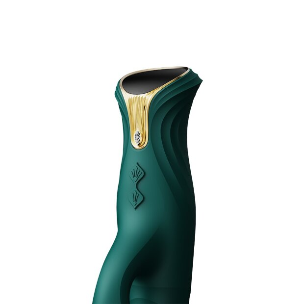 Zalo Vibrator Mose - Rabbit Thruster - Türkis Grün