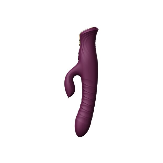 Zalo Vibrator Mose - Rabbit Thruster Samt-Lila
