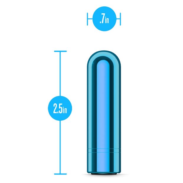 Blush Kool Vibes Rechargeable Mini Bullet Blueberry