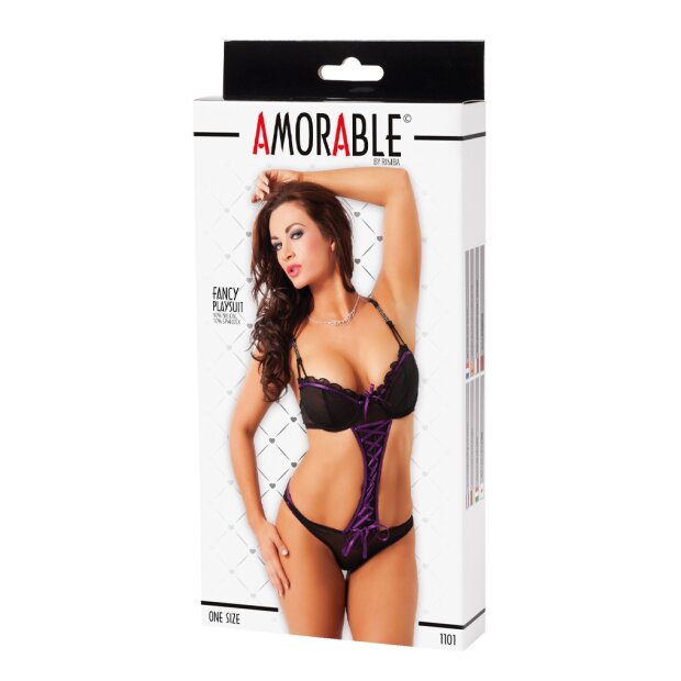 Amorable by Rimba Playsuit Multicolor One Size