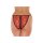 Amorable by Rimba Open Tanga Red One Size