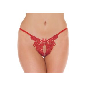 Amorable by Rimba Open String One Size Red