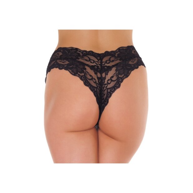 Amorable by Rimba Slip Einheitsgröße Schwarz/ Weiß