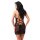Amorable by Rimba Mini Dress with G-string One Size Black
