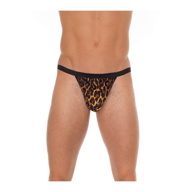 Amorable by Rimba Thong One Size Leopard Print