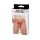 Amorable by Rimba Transparent thong with zipper One Size Red