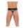 Amorable by Rimba Transparent thong with patent look One Size Black