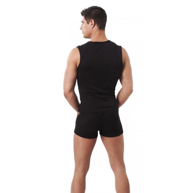 Amorable by Rimba Boxershorts mit Netzeinsatz M/L Schwarz