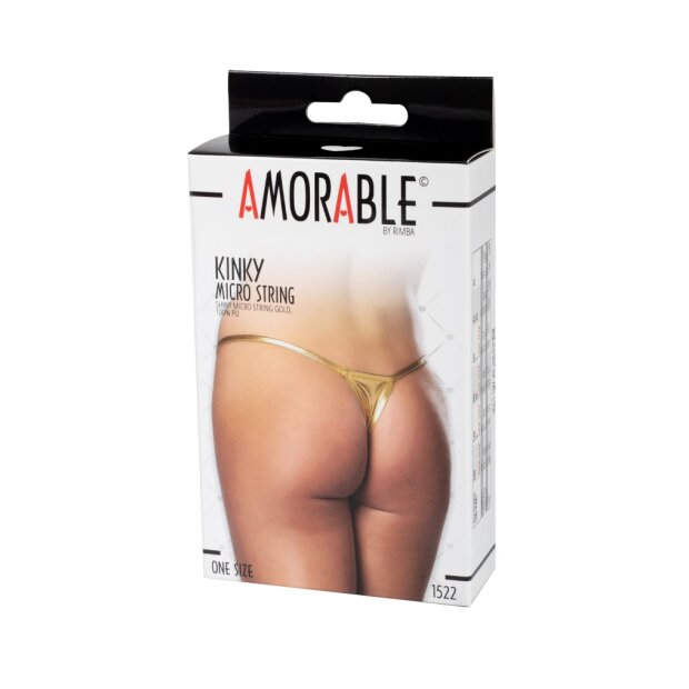 Amorable Mini String Gold One Size