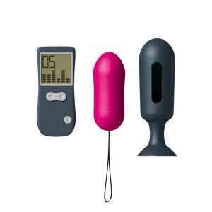 DORCEL Vibro-Ei + Plug Genius Secret Vibe Pink