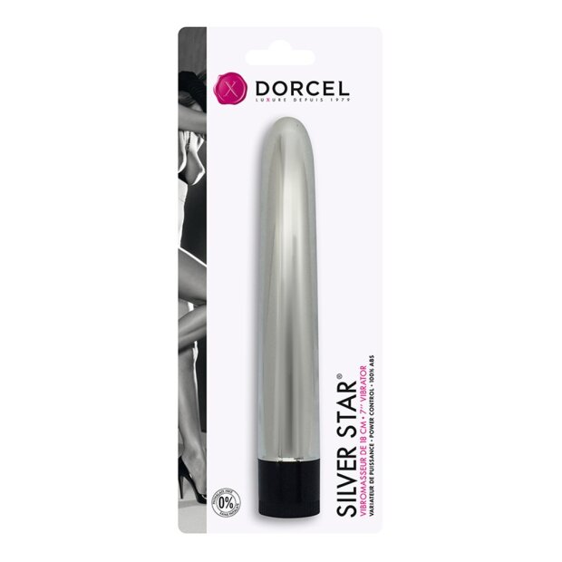 DORCEL Vibrator Silver Star Silber