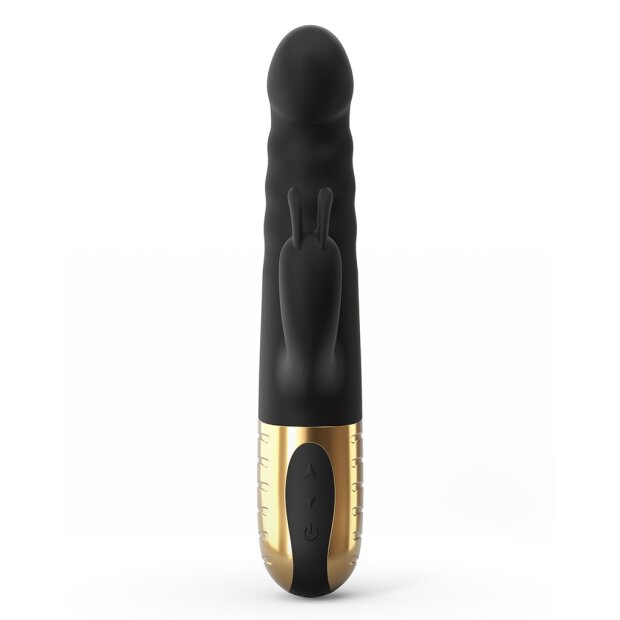 DORCEL G-Stormer Thrusting Rabbit Vibrator Schwarz