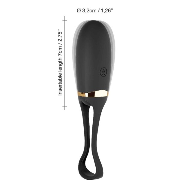 DORCEL Vibro Egg Secret Delight with remote control black
