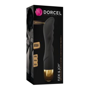 DORCEL Vibrator Flexi & Joy Schwarz