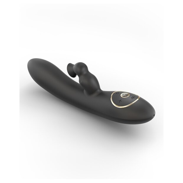 DORCEL Vibrator Divine Rabbit Sucker Black