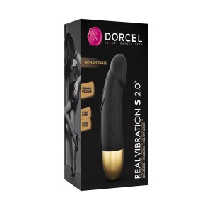 DORCEL Vibrator Real Vibration S 2.0 Schwarz - Gold