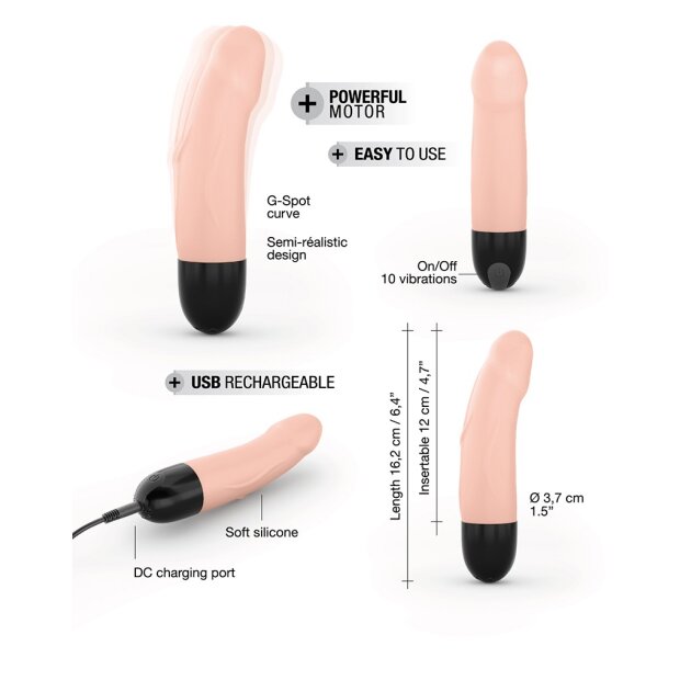 DORCEL Vibromasseur Real Vibration S 2.0 Flesh