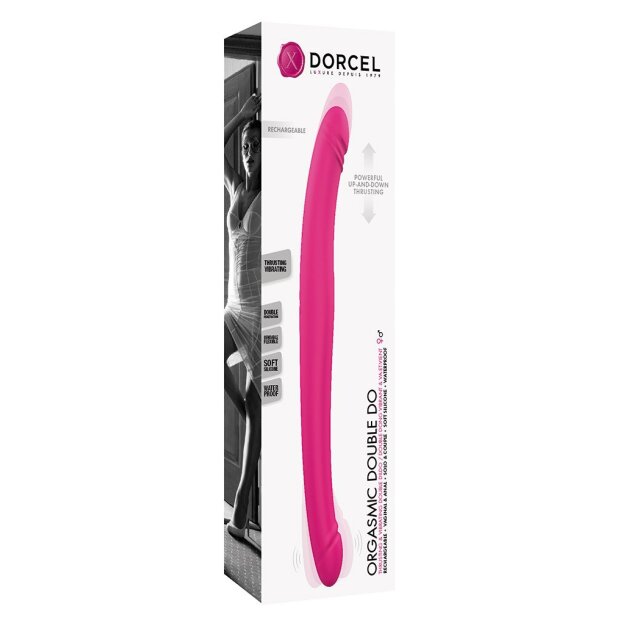 DORCEL vibrierender Doppeldildo - Pink