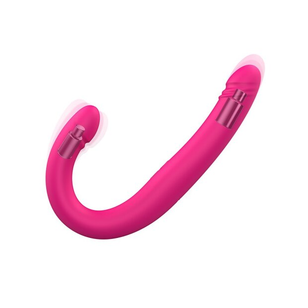 DORCEL vibrierender Doppeldildo - Pink