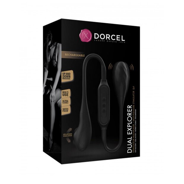 DORCEL Dual Explorer - Double stimulation - Black
