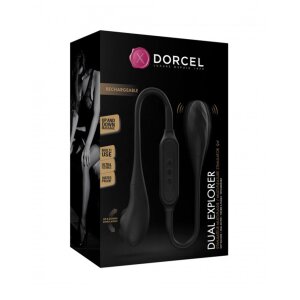 DORCEL Dual Explorer - Doppel-Stimulation - Schwarz