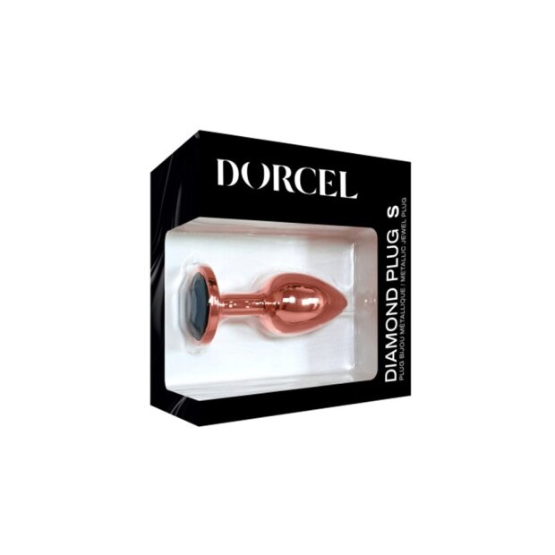 Plug diamant S DORCEL - Rose 2,7 cm