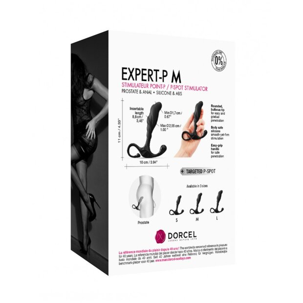 DORCELProstata Plug M Noir