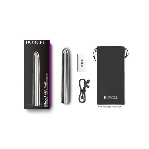DORCEL Silver Star 2.0  Vibrator Silber