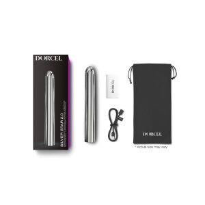 DORCEL Silver Star 2.0 Vibrator Silver