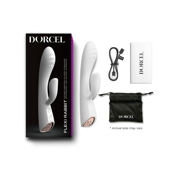 DORCEL warming rabbit vibrator white