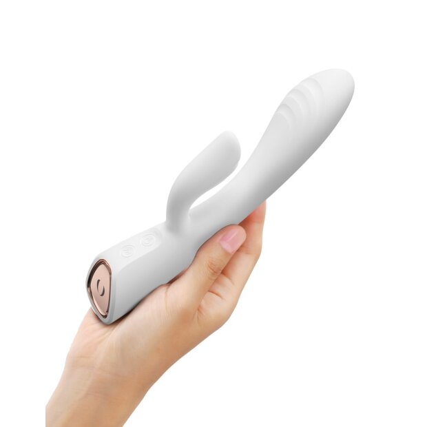 DORCEL warming rabbit vibrator white