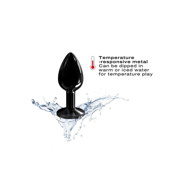 DORCEL Diamant Plug Size S - Noir 2,7 cm
