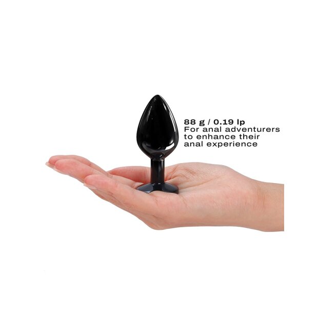 DORCEL Diamond Plug Size M - Schwarz 3,4 cm