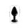 DORCEL Diamond Plug Size M - Schwarz 3,4 cm