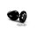 DORCEL Plug diamant DORCEL taille L - Noir 4,1 cm