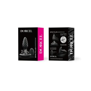 DORCEL Spin Plug Schwarz 3,8 cm