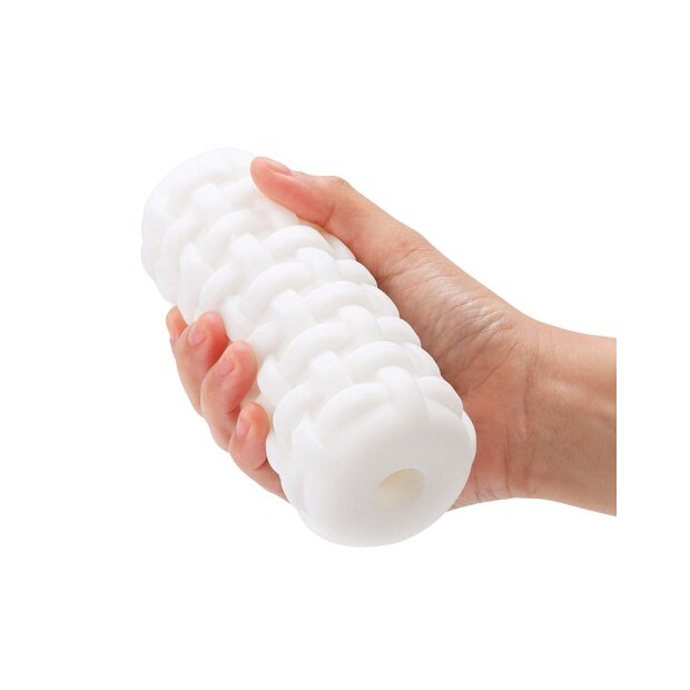 DORCEL Masturbateur texturé Cup - Blanc étroit